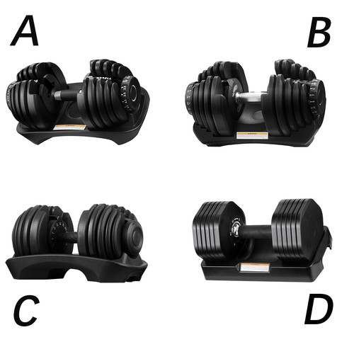 Single adjustable dumbbells - single,