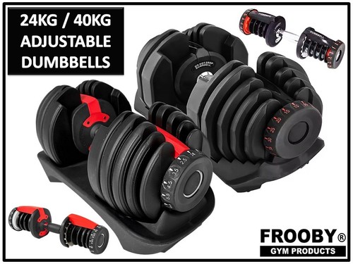 Adjustable dumbbell 24kg 40kg - adjustable,
