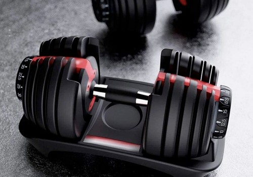 Adjustable dumbbells set - dumbbells,